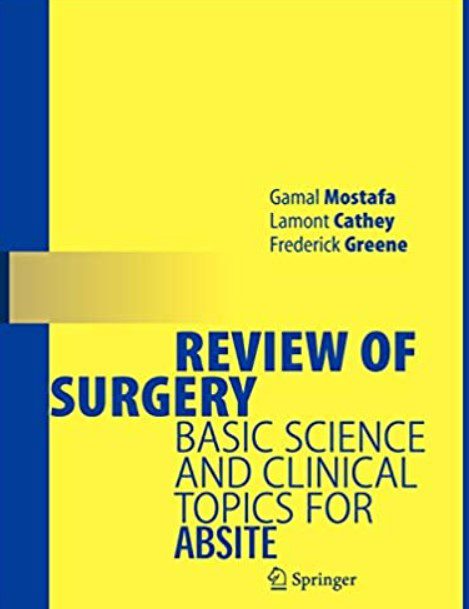 Review of Surgery: Basic Science and Clinical Topics for ABSITE PDF Free Download