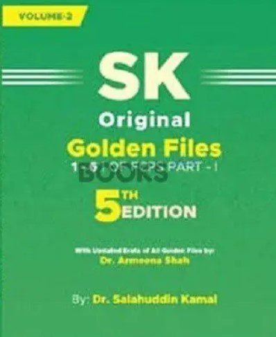 SK Pearls Original Golden Files FCPS Vol 1 PDF Free Download