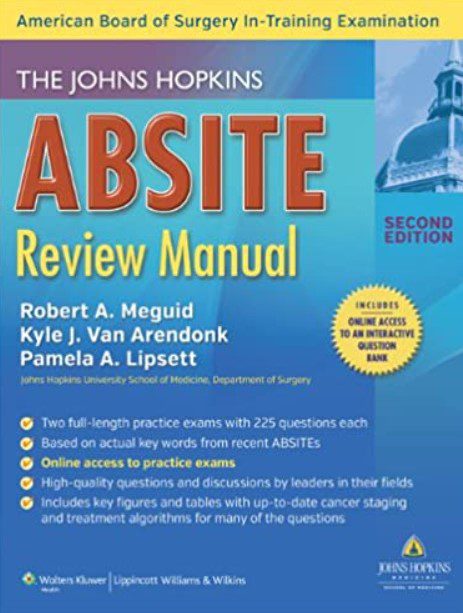 The Johns Hopkins ABSITE Review Manual 2nd Edition PDF Free Download