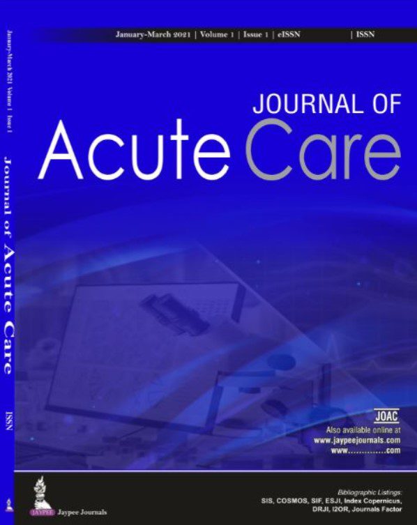 Journal of Acute Care PDF Free Download