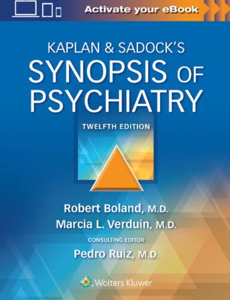 Kaplan & Sadock’s Synopsis of Psychiatry 12th Edition PDF Free Download