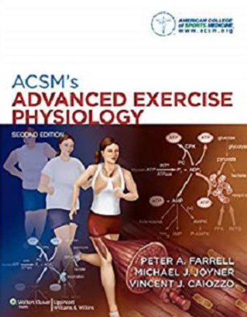 ACSM's Advanced Exercise Physiology 2nd Edition PDF Free Download