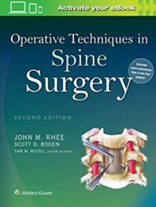 Operative Techniques in Spine Surgery 2nd Edition PDF Free Download