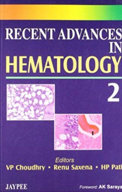 Recent Advances in Hematology 2 PDF Free Download