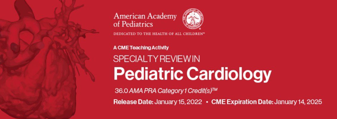 2022 Specialty Review In Pediatric Cardiology Videos Free Download