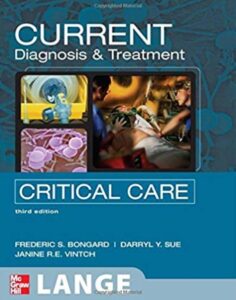 CURRENT Diagnosis and Treatment Critical Care 3rd Edition PDF Free Download