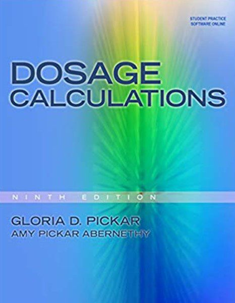Dosage Calculations 9th Edition PDF Free Download