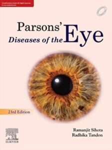 Download Parson’s Diseases of the Eye Pdf Free 23rd Edition