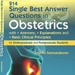 214 Single Best Answer Questions In Obstetrics (Pb 2017) PDF Free Download