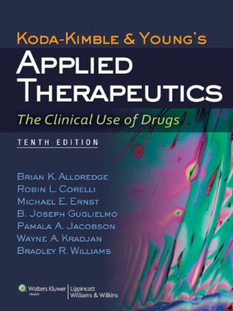 Koda-Kimble and Young's Applied Therapeutics 10th Edition PDF Free Download