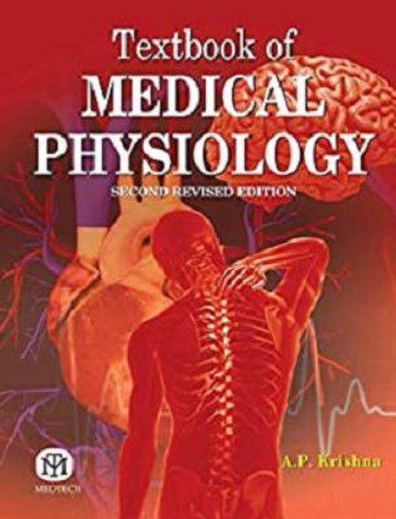 Textbook Of Medical Physiology 2nd Revised Edition PDF Free Download