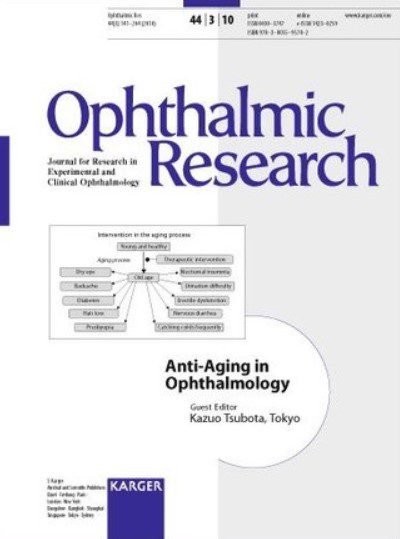 Anti-Aging in Ophthalmology PDF Free Download