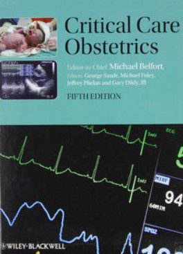 Critical Care Obstetrics 5th Edition PDF Free Download