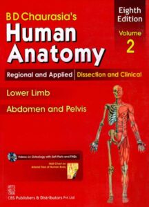 BD Chaurasia's Human Anatomy Vol 2 Lower Limb, Abdomen and Pelvis PDF Free Download