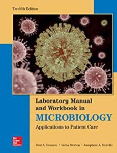 Lab Manual and Workbook in Microbiology 12th Edition PDF Free Download