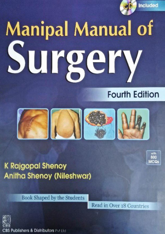 Manipal Manual Of Surgery 4th Edition PDF Free Download