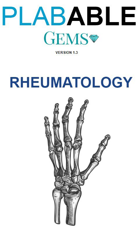 PLABABLE Gems Rheumatology PDF Free Download
