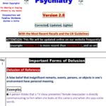 PLABKEYS 2022 Psychiatry PDF Free Download