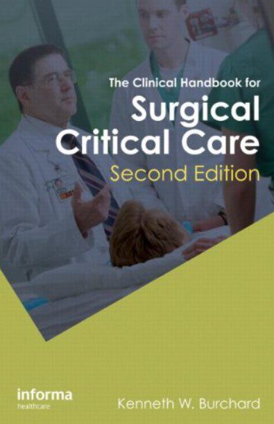 The Clinical Handbook for Surgical Critical Care 2nd Edition PDF Free Download