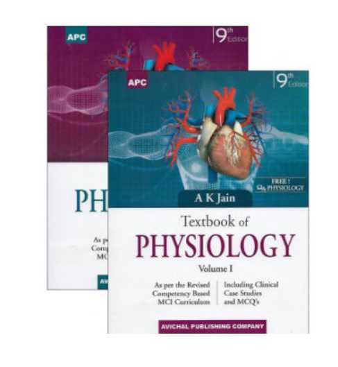 A K Jain Textbook Of Physiology Vol 1,2 PDF Free Download