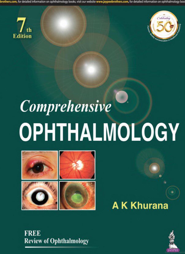 AK Khurana Comprehensive Ophthalmology PDF Free Download