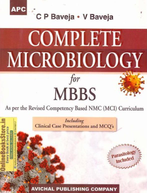 CP Baveja Complete Microbiology for MBBS PDF Free Download