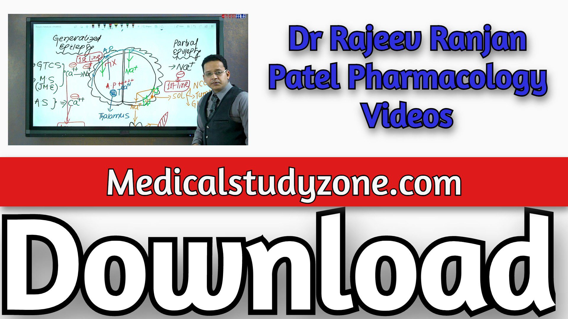 Dr Rajeev Ranjan Patel Pharmacology Videos 2023 Free Download