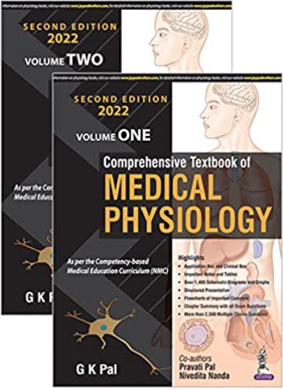 GK Pal Comprehensive Textbook of Medical Physiology PDF (Vol 1,2,3) Free Download