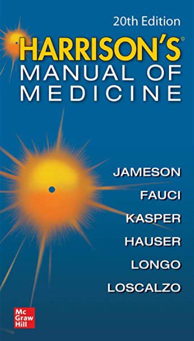 Harrisons Manual of Medicine 20th Edition PDF Free Download