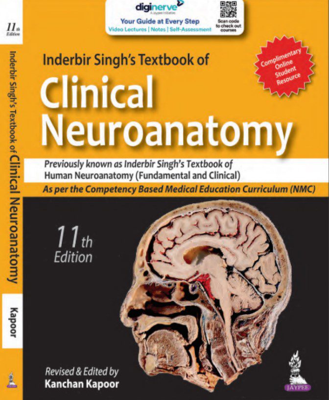 Inderbir Singh's Textbook of Human Neuroanatomy 11th Edition PDF Free Download