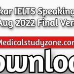 Makkar IELTS Speaking May to Aug 2022 Final Version PDF Free Download