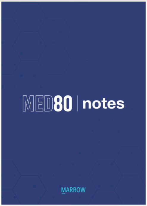 Marrow MED80 notes PDF Free Download
