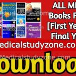 ALL MBBS Books PDF 2022 - [First Year to Final Year] Free Download