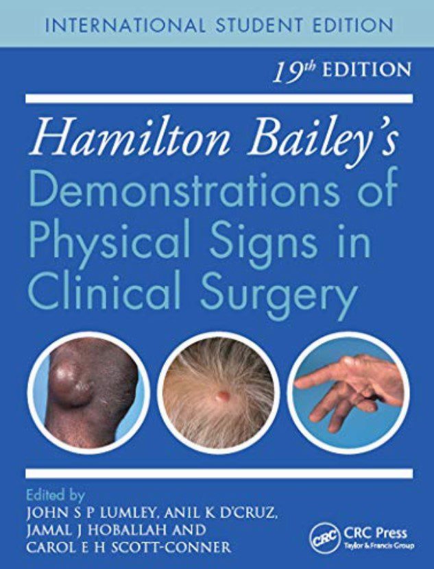 Hamilton Bailey's Physical Signs: Demonstrations of Physical Signs in Clinical Surgery PDF Free Download
