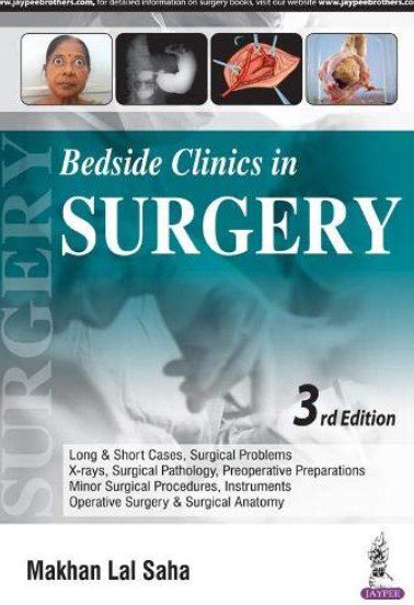 ML Saha Bedside Clinics in Surgery 3rd Edition PDF Free Download