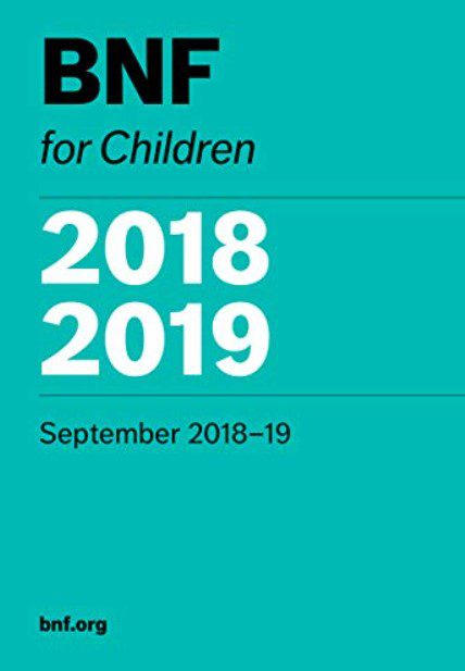 BNF for Children (BNFC) 2018-2019 PDF Free Download