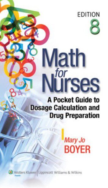 Math for Nurses 8th Edition PDF Free Download