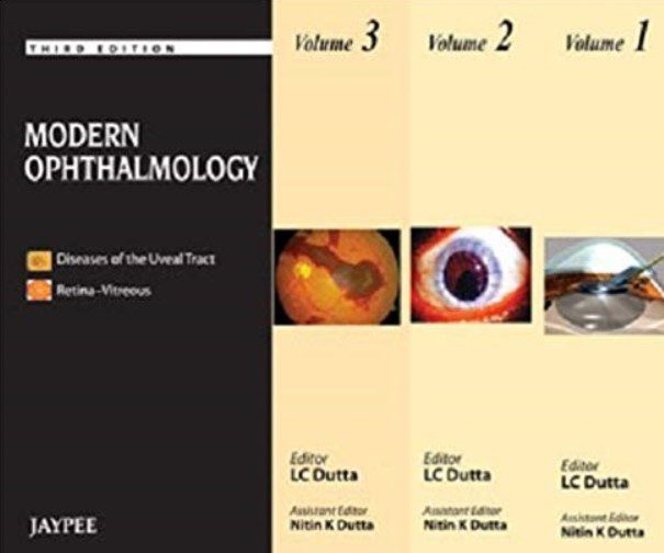 Modern Ophthalmology (3 Volumes) 3rd Edition PDF Free Download