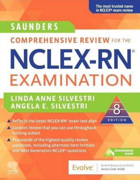 Saunders Comprehensive Review for the NCLEX-RN 8th Edition PDF Free Download