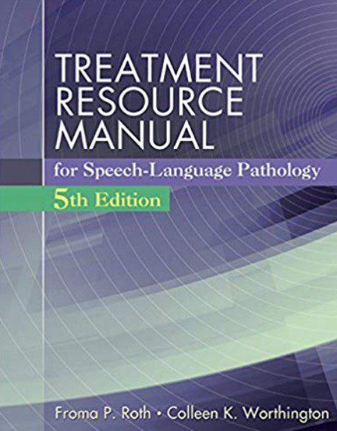 Treatment Resource Manual for Speech Language Pathology 5th Edition PDF Free Download