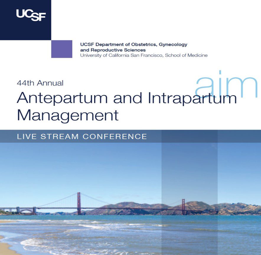 UCSF Antepartum and Intrapartum Management 2022 Videos Free Download