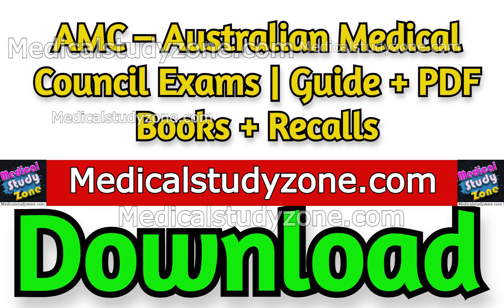 AMC – Australian Medical Council Exams | Guide + PDF Books + Recalls Upto 2022 Free Download