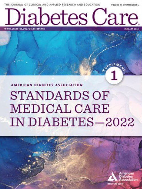 American Association Standards of Medical care in Diabetes 2022 PDF Free Download
