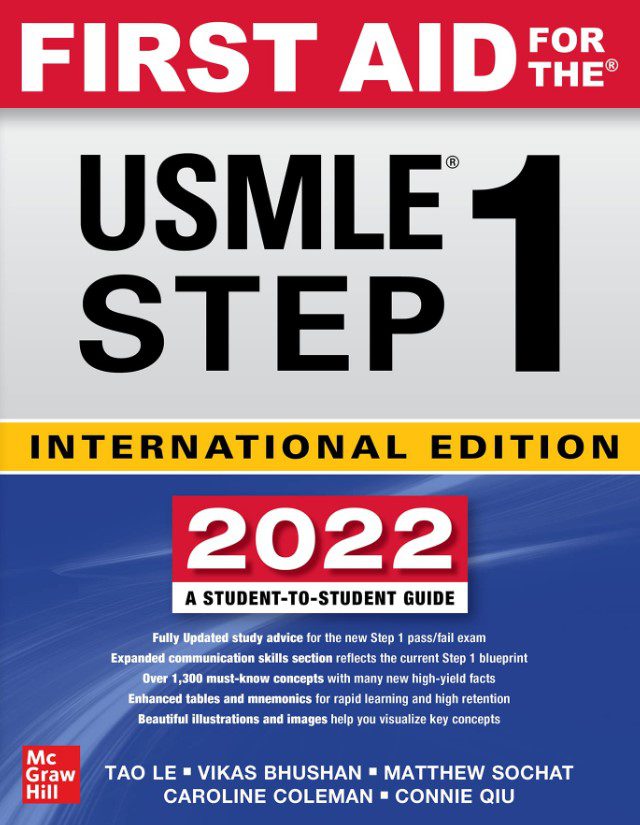 First Aid For USMLE Step 1 2022 International Edition PDF Free Download