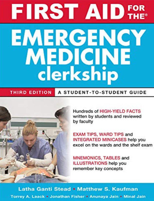 First Aid for the Emergency Medicine Clerkship 3rd Edition PDF Free Download