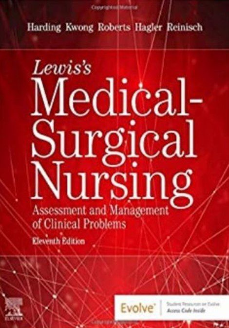 Lewis’s Medical-Surgical Nursing PDF: Assessment and Management of Clinical Problems 11th Edition Free Download