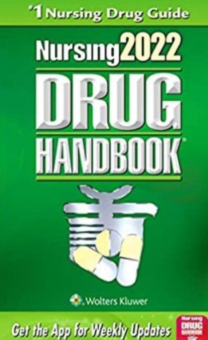 Nursing Drug Handbook PDF 2022 42nd Edition PDF Free Download