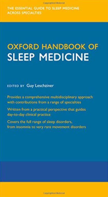 Oxford Handbook of Sleep Medicine Free PDF Free Download