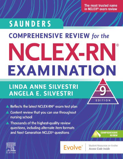 Saunders Comprehensive Review for the NCLEX-RN Examination 9th Edition PDF Free Download