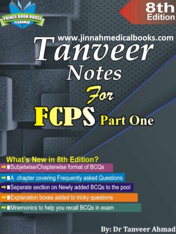 Tanveer Notes for FCPS Part 1 PDF Free Download